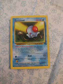 1999 Pokemon Fossil Tentacool #56/62 - Image 1