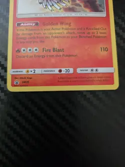 Shining Ho-Oh SM70 Black Star Promo Shining Legends Pokemon TCG HP - Image 3