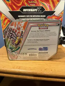 Pokemon TCG Rotom v Sealed Hidden Potential Tin with 5 Booster Packs - Image 2
