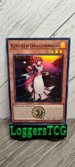 Yu-Gi-Oh! Kitchen Dragonmaid / BLMM EN058 1st Edition NM - Image 1