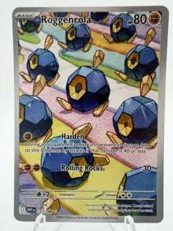 Pokemon Roggenrola - 127/086 - SV: White Flare (WHT) - NM/M - Image 1