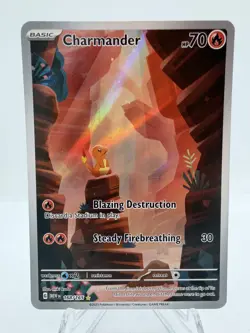 Pokemon Charmander - 168/165 - SV: Scarlet & Violet 151 (MEW) - Image 1