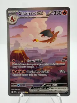 Pokemon Charizard ex - 199/165 - SV: Scarlet & Violet 151 (MEW) - Image 1