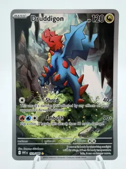 Pokemon Druddigon - 151/086 - SV: White Flare (WHT) - Image 1