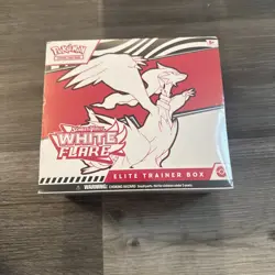 Pokemon TCG Scarlet & Violet White Flare ETB Elite Trainer Box Factory Sealed - Image 1