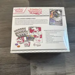 Pokemon TCG Scarlet & Violet White Flare ETB Elite Trainer Box Factory Sealed - Image 2