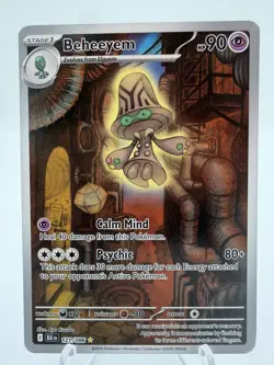 Pokemon Beheeyem - 121/086 - SV: Black Bolt (BLK) - NM/M - Image 1
