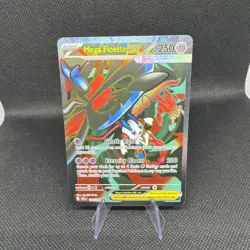 2026 TCG Pokemon Chaos Rising Mega Floette EX 101/086 Ultra Rare Full Art! - Image 1