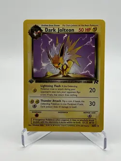 Dark Jolteon #38/82 Uncommon 2000 Pokemon Team Rocket 1st Edition - Image 1