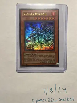 Yugioh! Yamata Dragon - LOD-067 - Ultra Rare - Unl - NM - Image 1
