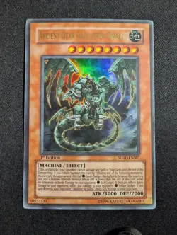 Yugioh - Ancient Gear Gadjiltron Dragon SD10-EN001 1st Ultra Rare LP - Image 1