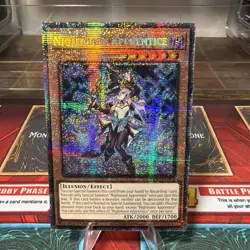 Yugioh - Nightmare Apprentice Starlight Rare MP25-EN004, Near Mint, 1st Edition - Image 1