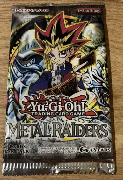Yu-Gi-Oh Metal Raiders Booster Loose Pack 1 Pack TCG English Edition - Image 1