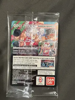 2026 Bandai Namco One Piece Card Game Monkey D. Luffy Holo Promo US Voyage - Image 2