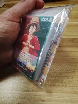 One Piece Card Game Welcome Kit Monkey D. Luffy OP01-003 Demo Deck Sealed - Image 2