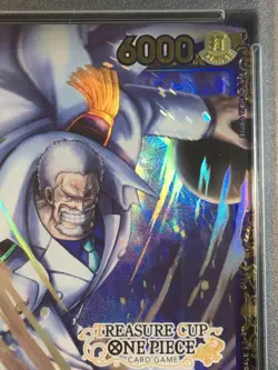 Monkey D. Garp One Piece 2024 ST06 Treasure Cup TOP 16 Promo English #012 PSA 10 - Image 4