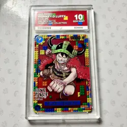 Monkey D Luffy P-110 ACE 10 Promo One Piece Day 25 2025 Perfect 10 - Image 1