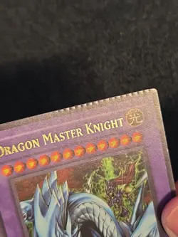 *Misprint* Dragon Master Knight UE02-EN001 Ultra Rare Yugioh Promo Card Crimped - Image 2