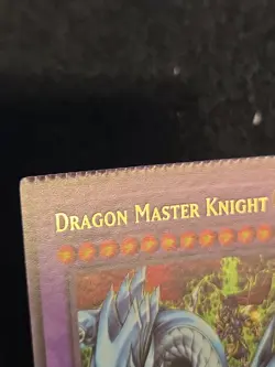*Misprint* Dragon Master Knight UE02-EN001 Ultra Rare Yugioh Promo Card Crimped - Image 2