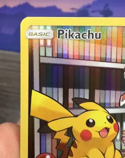 Pikachu ~ Sun & Moon Cosmic Eclipse 241/236 ~ Holo Pokemon Card ~ Excellent/NM - Image 2
