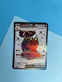 Pokemon TCG Magcargo EX Twilight Masquerade #191 Full Art Rare Mint/NM - Image 1