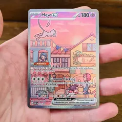 Pokemon TCG Mew EX Black Star Promo SVP EN 053 NM Condition 151 - Image 1