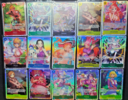 One Piece TCG 15 SR card lot Heroines Nami Uta Stussy Boa Bonney Perona - Image 1