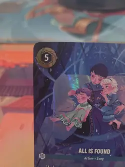 Disney Lorcana All Is Found Foil Enchanted 220/204 EN Archazia's Island - Image 4