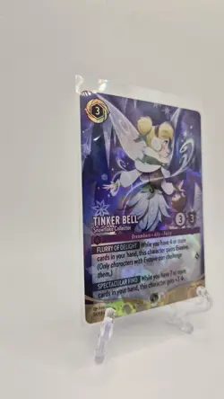 Tinker Bell Snowflake Collector Lorcana Top 8 Set Champ Foil Promo Winterspell - Image 2