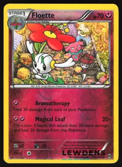 Floette - 102/162 - Uncommon Reverse Holo - BREAKthrough - Pokemon Card - Image 1