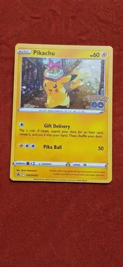 Pikachu SWSH234 SWSH: Sword & Shield Promo Cards Holo - Image 1