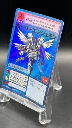 MagnaAngemon Digimon Card Game 1999 Bandai Foil Rare Japanese Bo-142 - Image 2