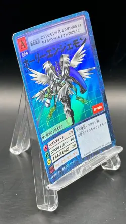 MagnaAngemon Digimon Card Game 1999 Bandai Foil Rare Japanese Bo-142 - Image 3