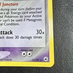 Metagross 11/101 Pokemon TCG Card: EX Hidden Legends 2004 Holo Rare - Image 5