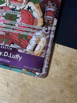One Piece Monkey.D.Luffy BANDAI Card Games Fest 25-26 OP07-073 promo - Image 5