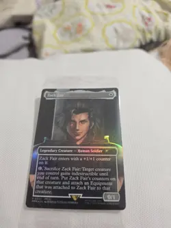 MTG Zack Fair Promo Card Final Fantasy VII Rebirth, Switch 2 Promo - Image 1