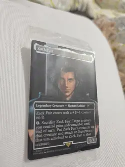 MTG Zack Fair Promo Card Final Fantasy VII Rebirth, Switch 2 Promo - Image 2