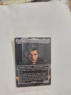 MTG Zack Fair Promo Card Final Fantasy VII Rebirth, Switch 2 Promo - Image 3