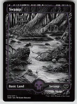 Swamp (273) 273 Land Innistrad: Crimson Vow Magic: The Gathering Near Mint - Image 1