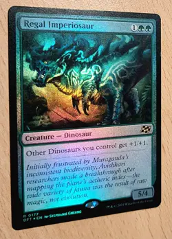 MTG Magic: #FOIL# Koniglicher Imperiosaurus, Regal Imperiosaur, Dinosaurier Lord - Image 2