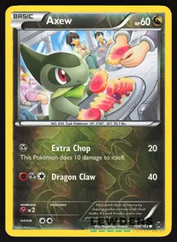 Axew - 109/162 - Common Reverse Holo - BREAKthrough - Pokemon Card - Image 1