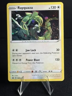 Rayquaza SwSh029 Black Star Promo Holo - Pokemon Sea & Sky SWIRL 🌀 - Image 3