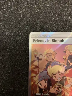 Pokemon TCG Friends in Sinnoh 149/159 Swsh Crown Zenith Full Art Holo UR NM - Image 2