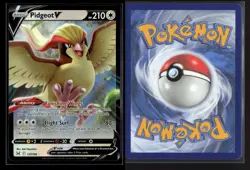 Pidgeot V 137/196 Holo V Rare Lost Origin Pokemon NM/M - Image 3