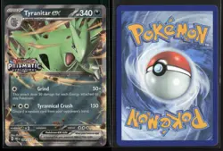 Tyranitar ex 064/131 Holo Double Rare Prismatic Evolutions NM/M Pokemon - Image 3