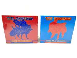 Pokemon TCG Sword & Shield Base Set Elite Trainer Box ETB Lot of 2 - NEW 820650104459 - Image 1