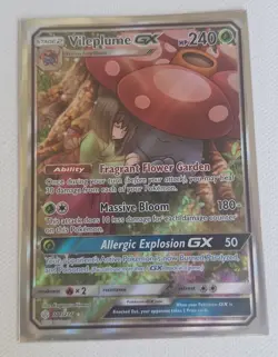 Vileplume GX (Alt Art) 211/236 Cosmic Eclipse Ultra Rare Pokemon - Image 1