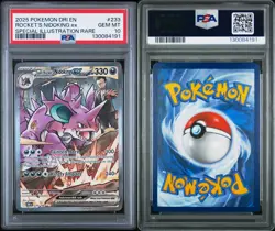 Pokemon TCG Team Rocket's Nidoking EX 233/182 Destined Rivals - PSA 10 - Image 2
