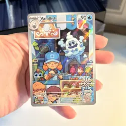 Pokemon TCG Vanillish 190/182 Holo Paradox Rift Snowflake Stamp Holiday Promo!! - Image 4