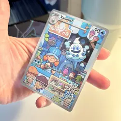 Pokemon TCG Vanillish 190/182 Holo Paradox Rift Snowflake Stamp Holiday Promo!! - Image 5